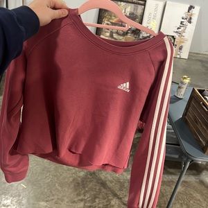 Adidas cropped sweatshirt